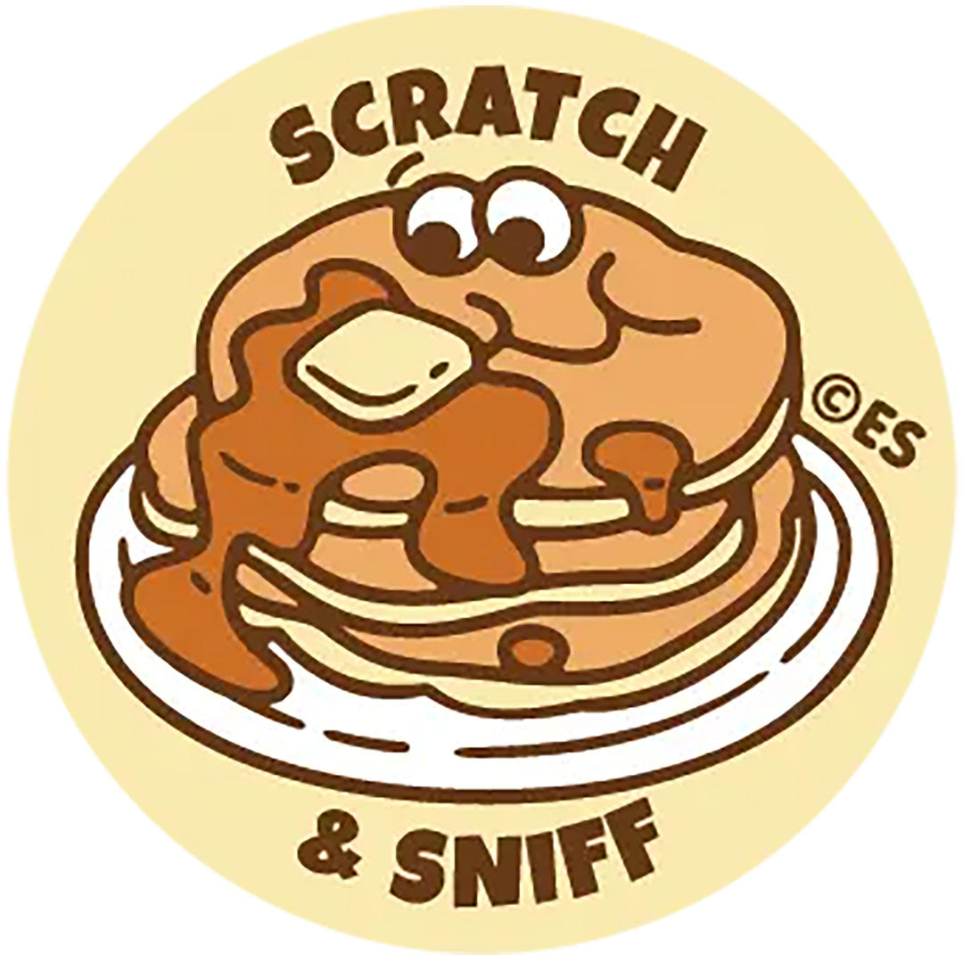 Pancakes Scratch & Sniff Stickers