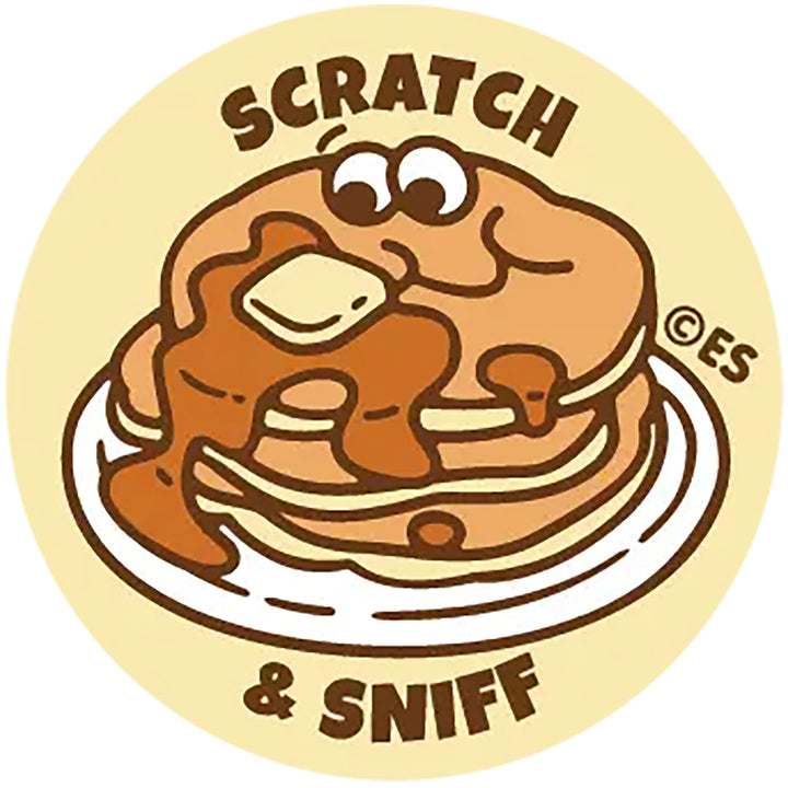 Pancakes Scratch & Sniff Stickers