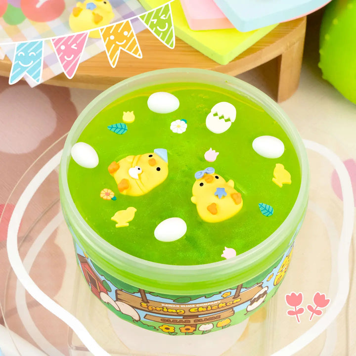 NEW Spring Chicken Clear Slime