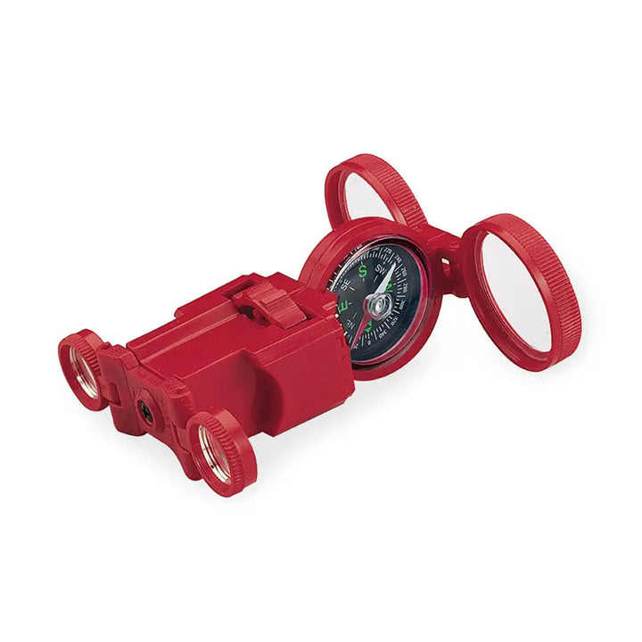 NEW Optic 6 in One - Magnifier, Compass, Binoculars