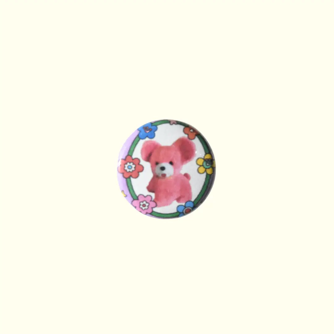 Plushie Button Pin