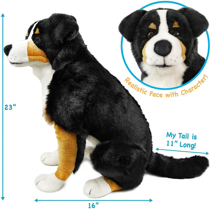 Bryson The Bernese Mountain Dog - 23" Stuffed Animal Plush