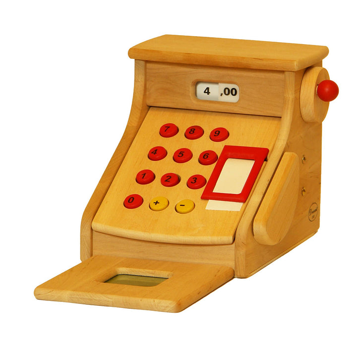 Wooden Heirloom Cash Register