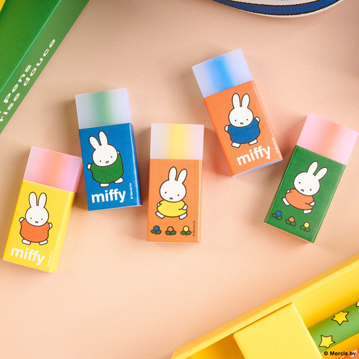Miffy Block Eraser Set - 5 Erasers In Paper