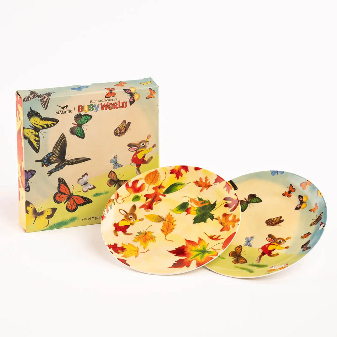 Richard Scarry I am a Bunny Set of 2 plates