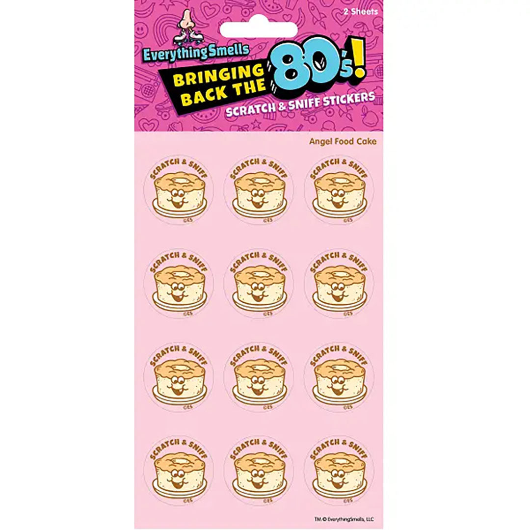 Angel Food Cake Scratch & Sniff Stickers
