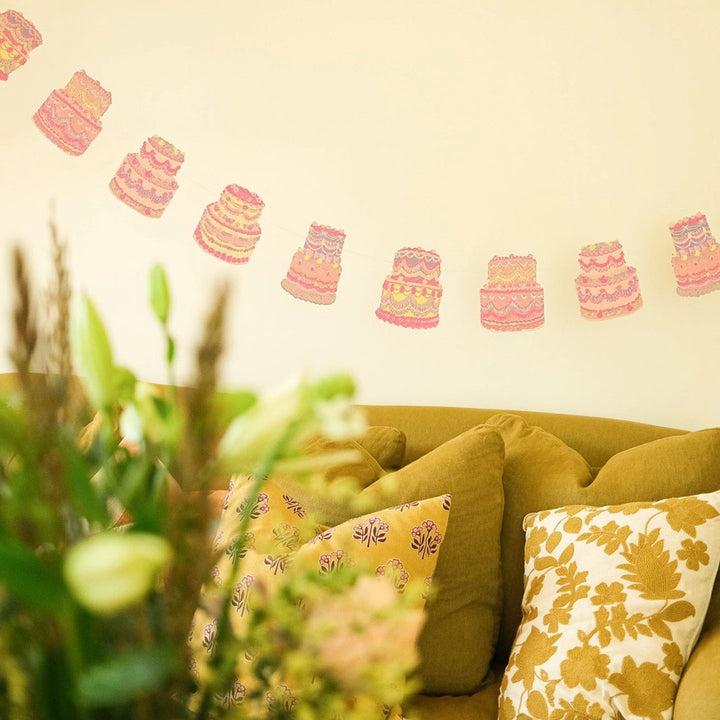 NEW Celebration Cakes Sewn Garland