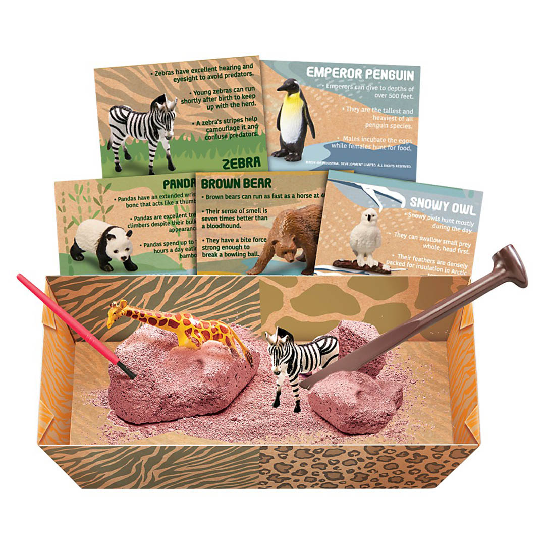 Kidzlabs Wildlife Animal Digging Kit