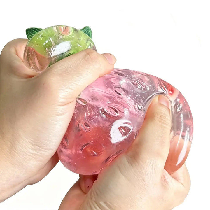 Coconut Oil Strawberry Squishy