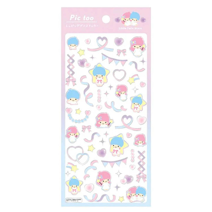 Official Sanrio Pic Too Sticker Sheet - Available in 5 Styles!