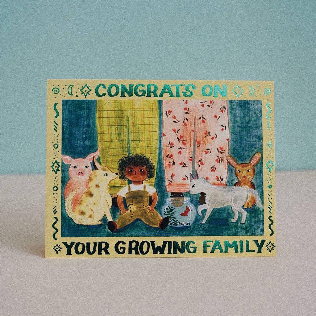 NEW Growing Family Card