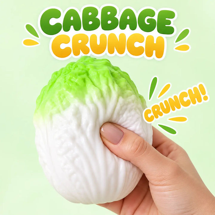 Crunchy Cabbage Squishy (ASMR Crunch)