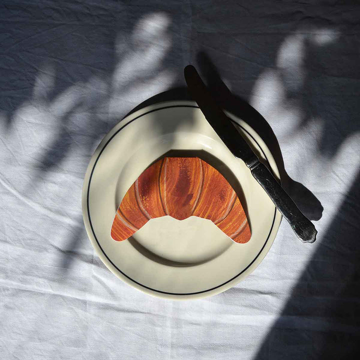 Croissant Greeting Card