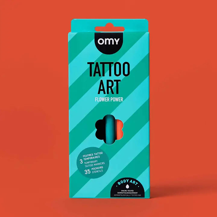 Flower Power - Tattoo Art Kit