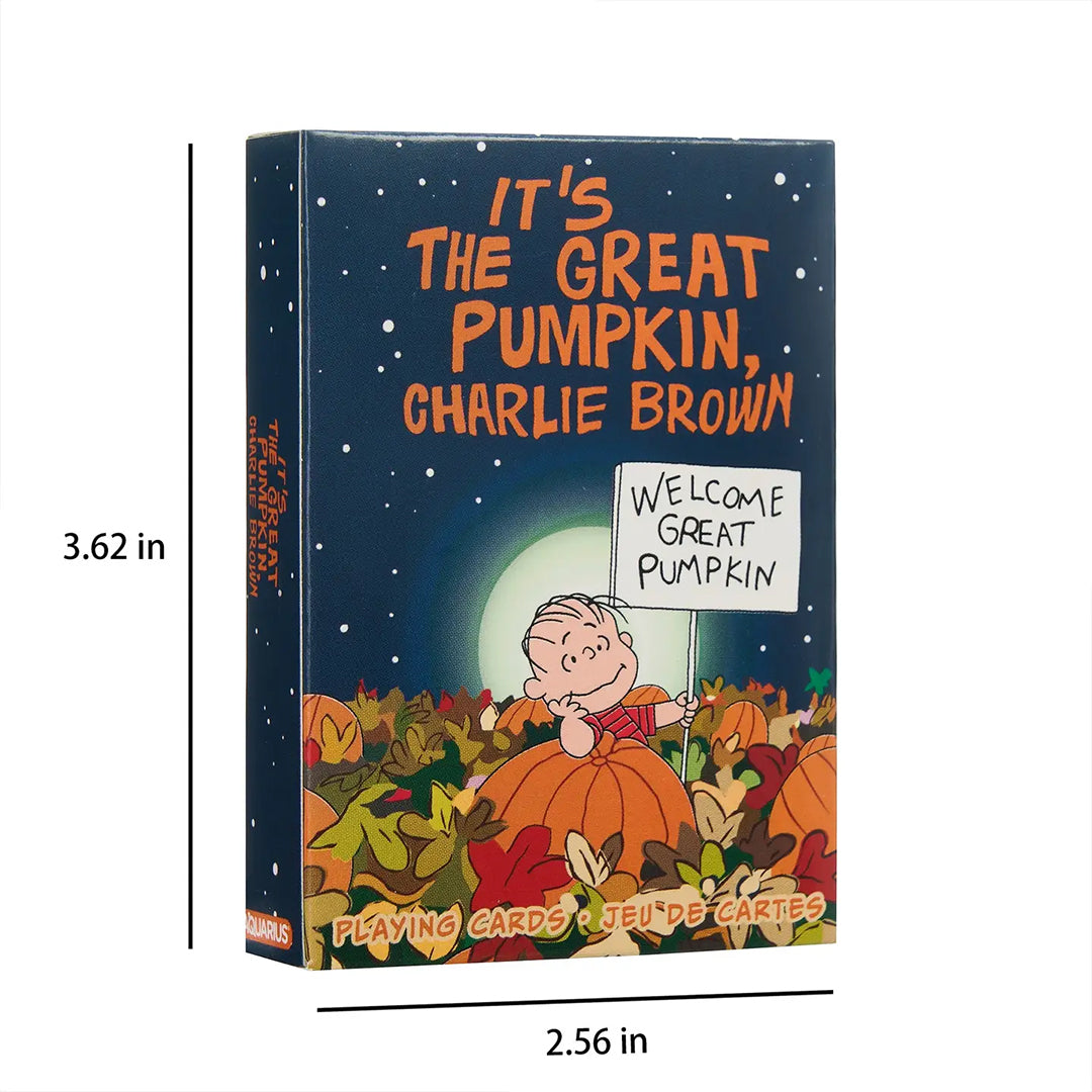Peanuts It’s A Great Pumpkin Halloween Playing Cards