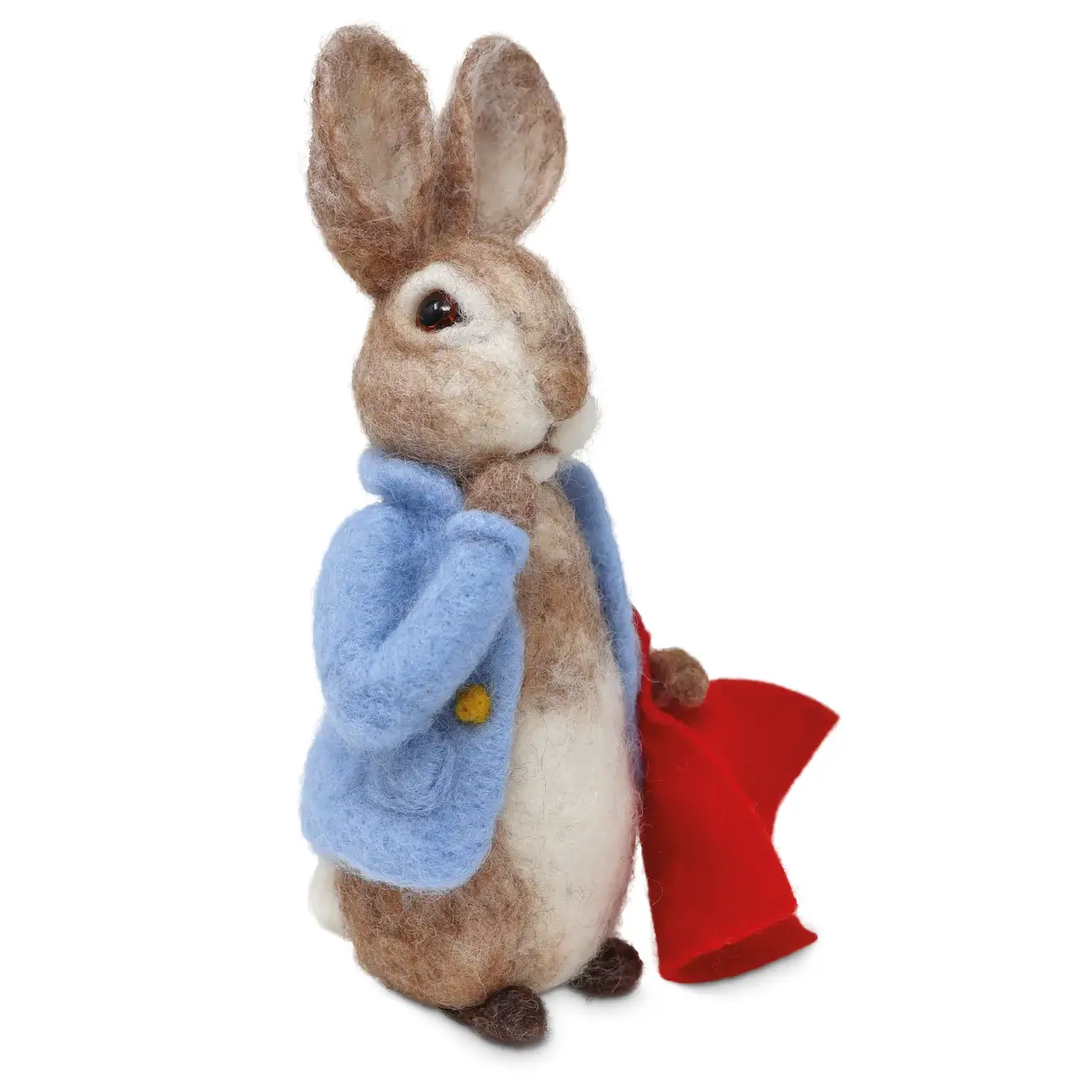 Wool Felting Kit: Beatrix Potter Peter Rabbit and His Pocket Handkerchief