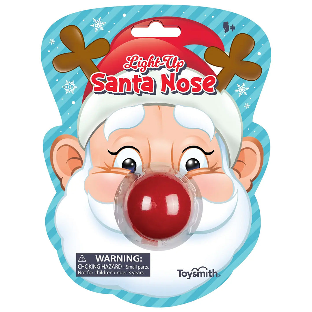 Holiday Light Up Santa Nose