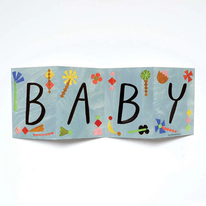 Baby Concertina Greeting Card