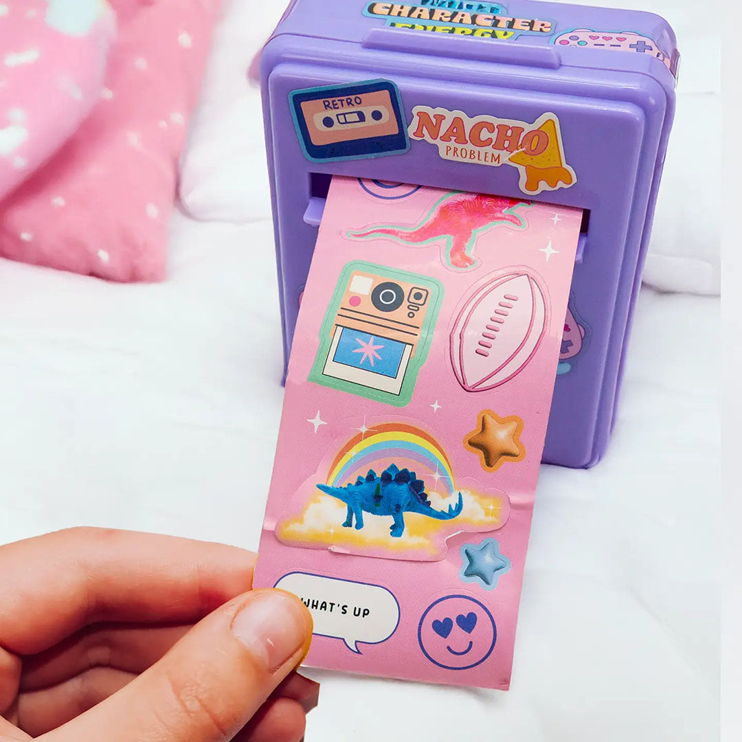Good Vibes Sticker Dispenser Set