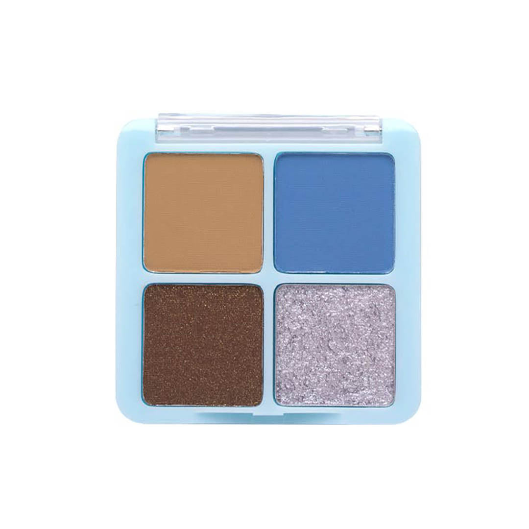 NEW Blueberry Skies On The Go Quad Eyeshadow - The Creme Shop x Cinnamoroll