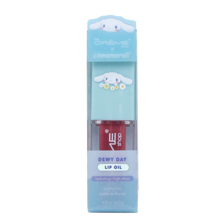NEW Dewy Day Lip Oil - Peony - The Creme Shop x Cinnamoroll
