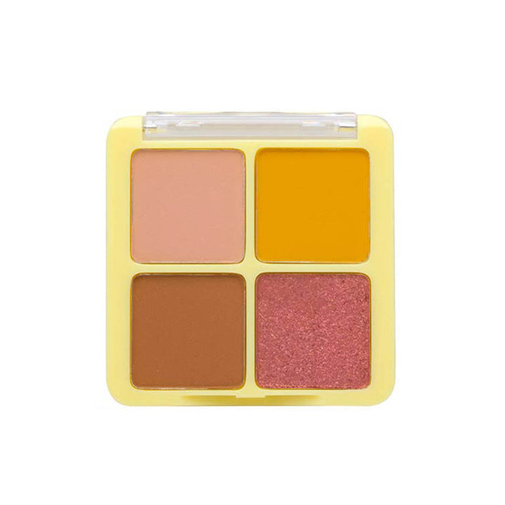NEW Sunshine Day One On The Go Quad Eyeshadow Palette - The Creme Shop x Cinnamoroll