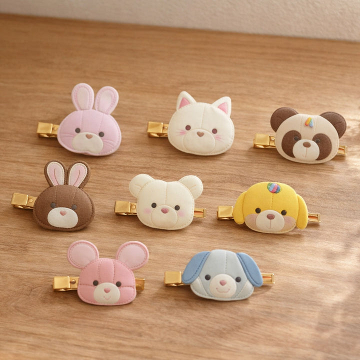 NEW Japanese Blind Box: Yoshitoku Retro Toy Collection Flocked Hair Clip