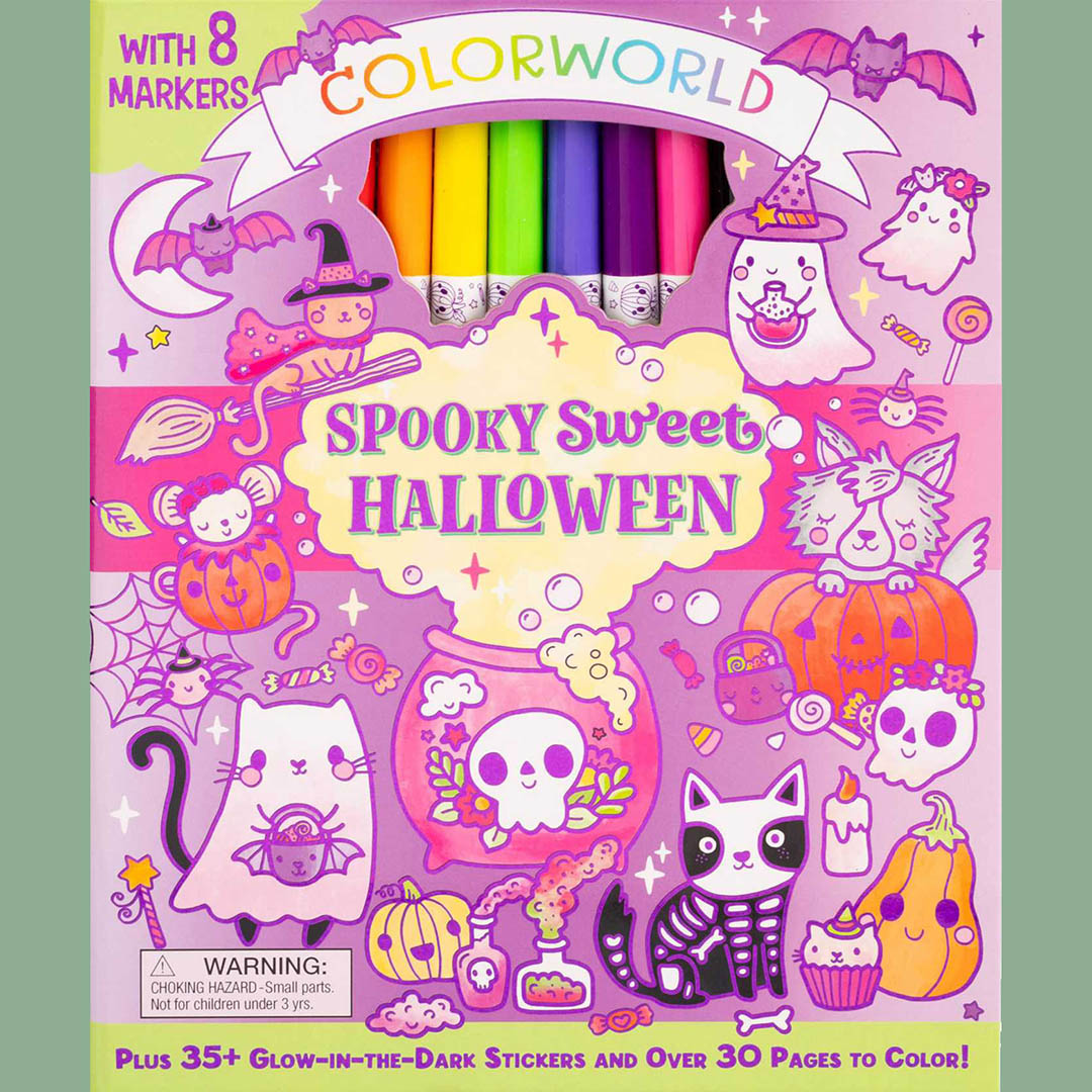 ColorWorld: Spooky Sweet Halloween Book