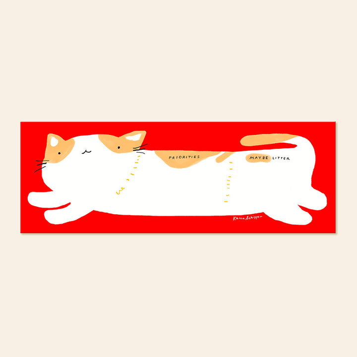 Cooper Cat Weekly Desk Planner Pad