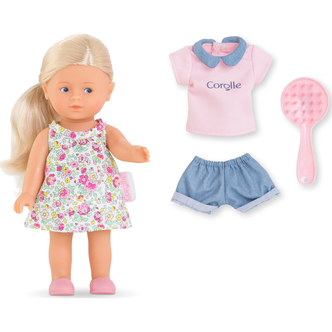 NEW French Doll 8" Doll Gift Set