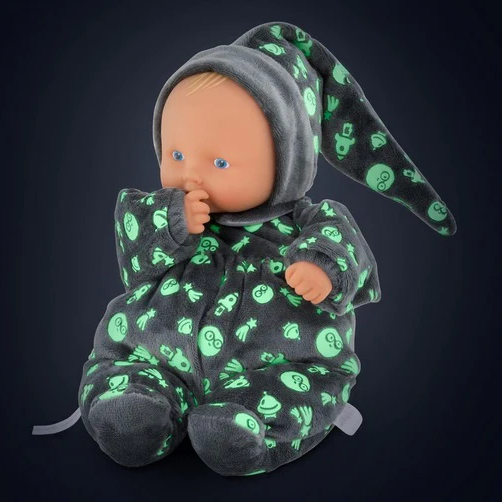 NEW French Babipouce Iconic Baby Doll- Glow in the Dark