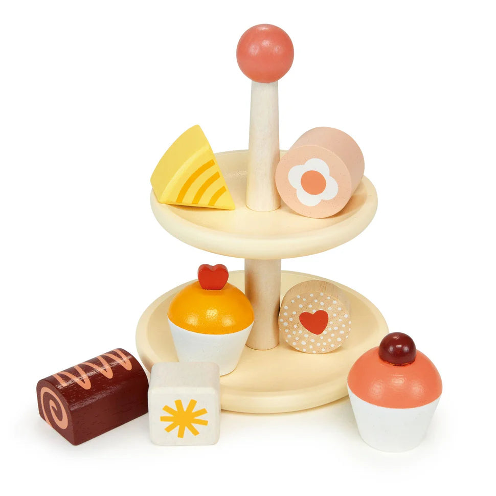 Wooden Cupcake Stand