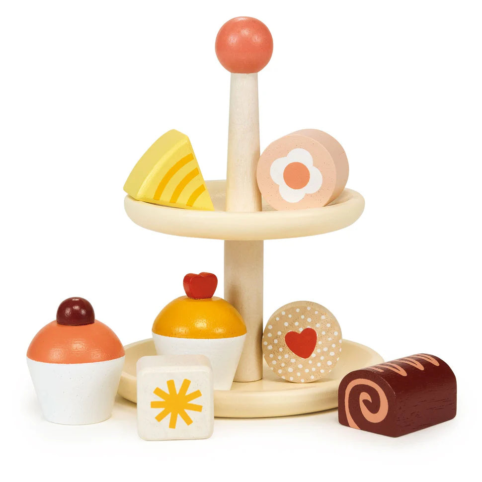 Wooden Cupcake Stand