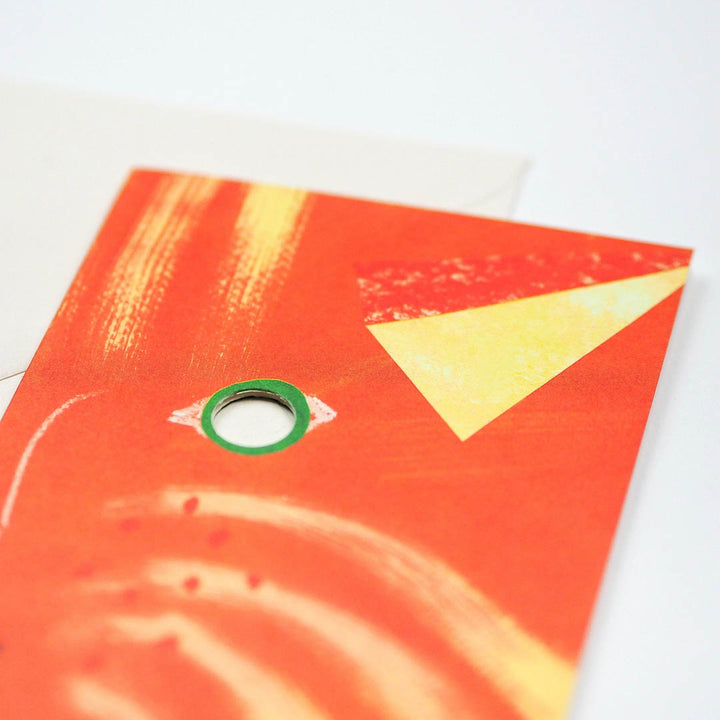 Greeting Card - Cat Mask