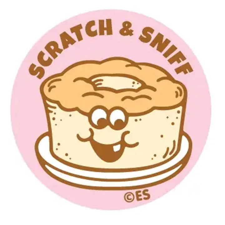 Angel Food Cake Scratch & Sniff Stickers