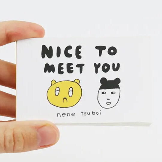Mini Flipbook- Nice to Meet You