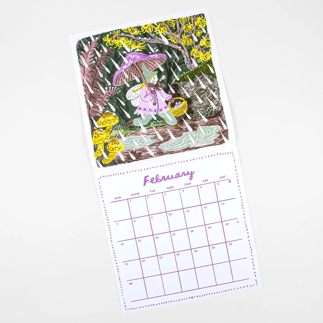 Phoebe Wahl Fairyland 2027 Wall Calendar