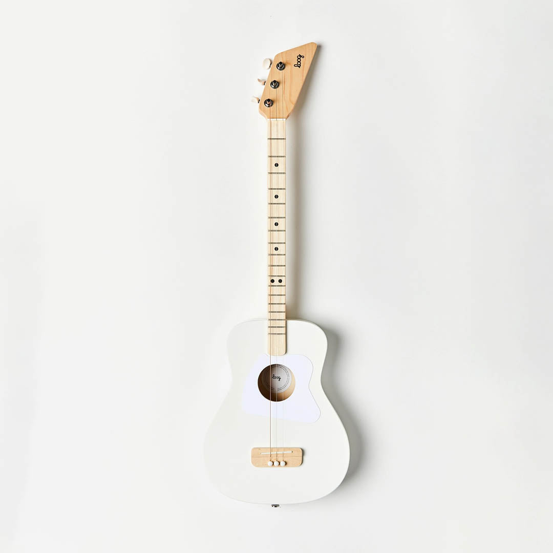 Loog Pro Acoustic Guitar - White