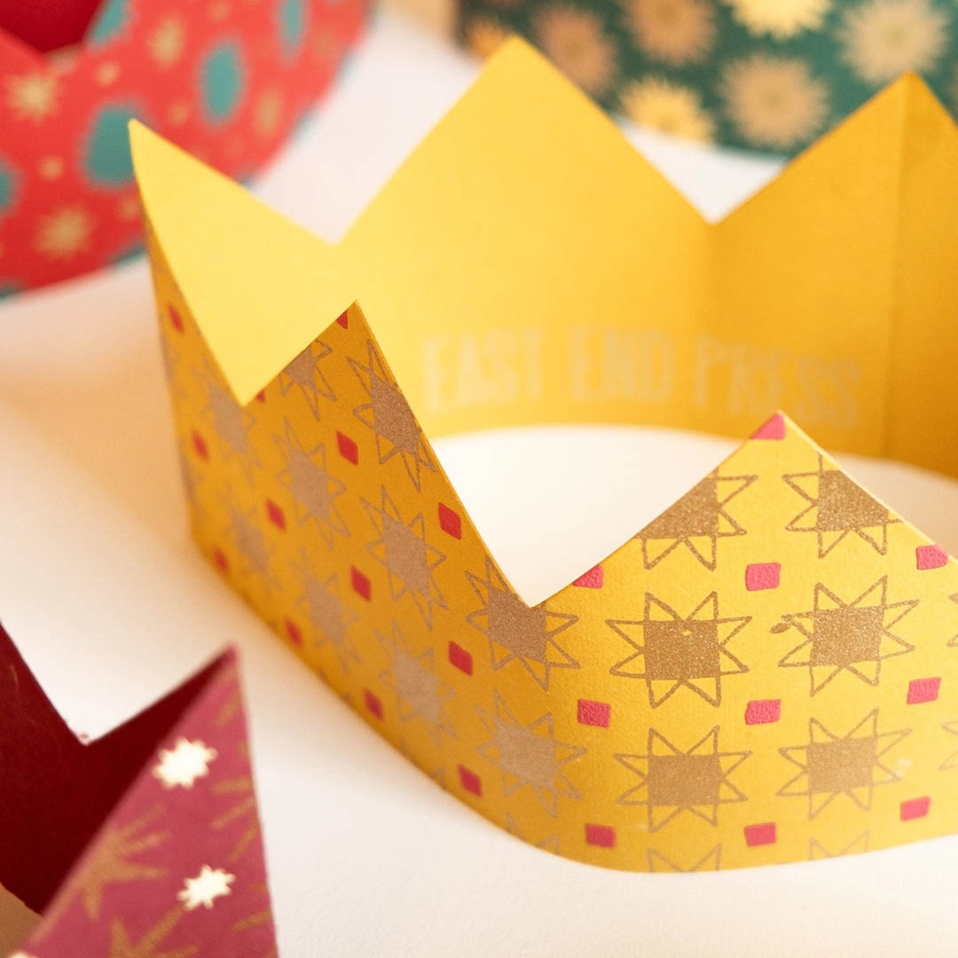 Festive Paper Crowns