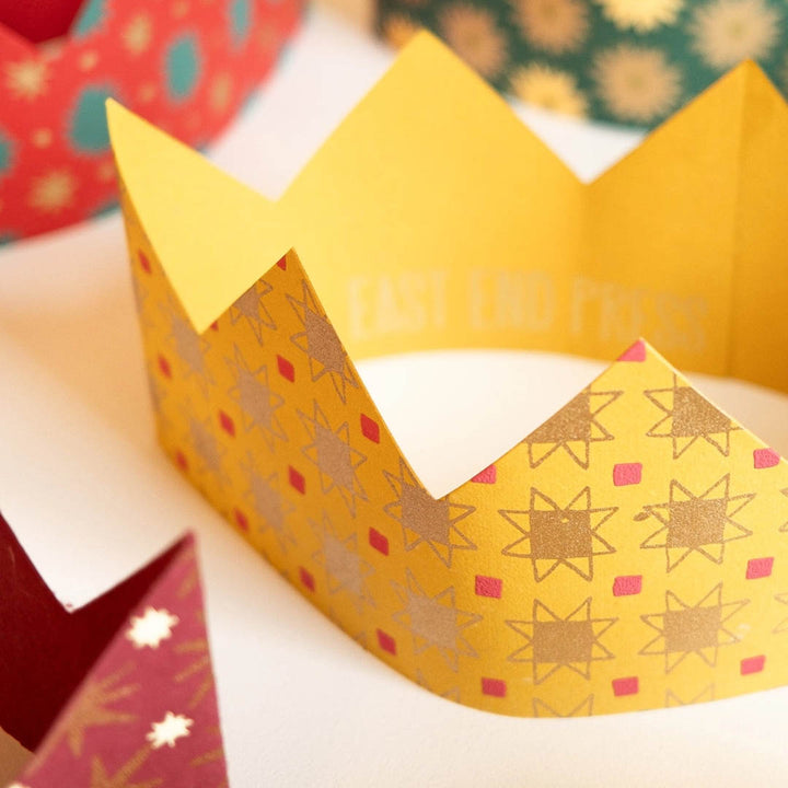 Festive Paper Crowns