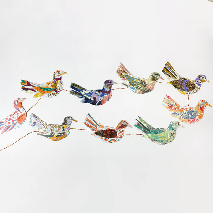 Whimsical Bird Garland
