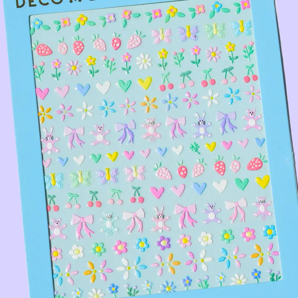 Nail Deco Stickers: Petal