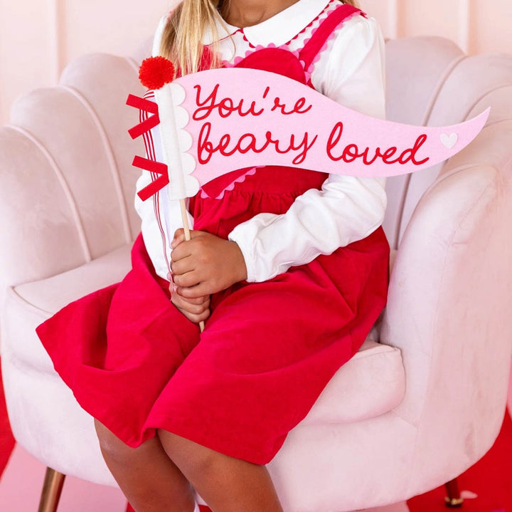 Beary Loved Felt Pennant