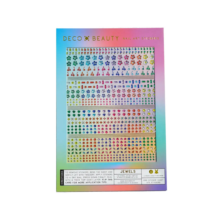 NEW Nail Deco Stickers: Jewels