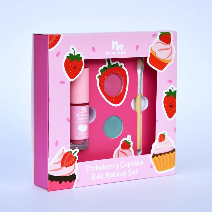 Natural Kids Strawberry Cupcake Makeup Gift Set