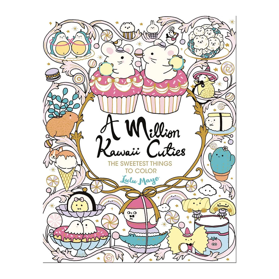 Coloring Book: A Million Kawaii Cuties
