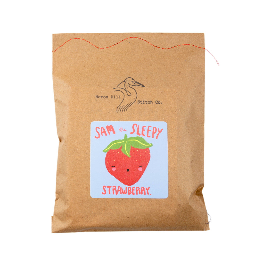 NEW DIY CRAFT KIT: Sam the Sleepy Strawberry