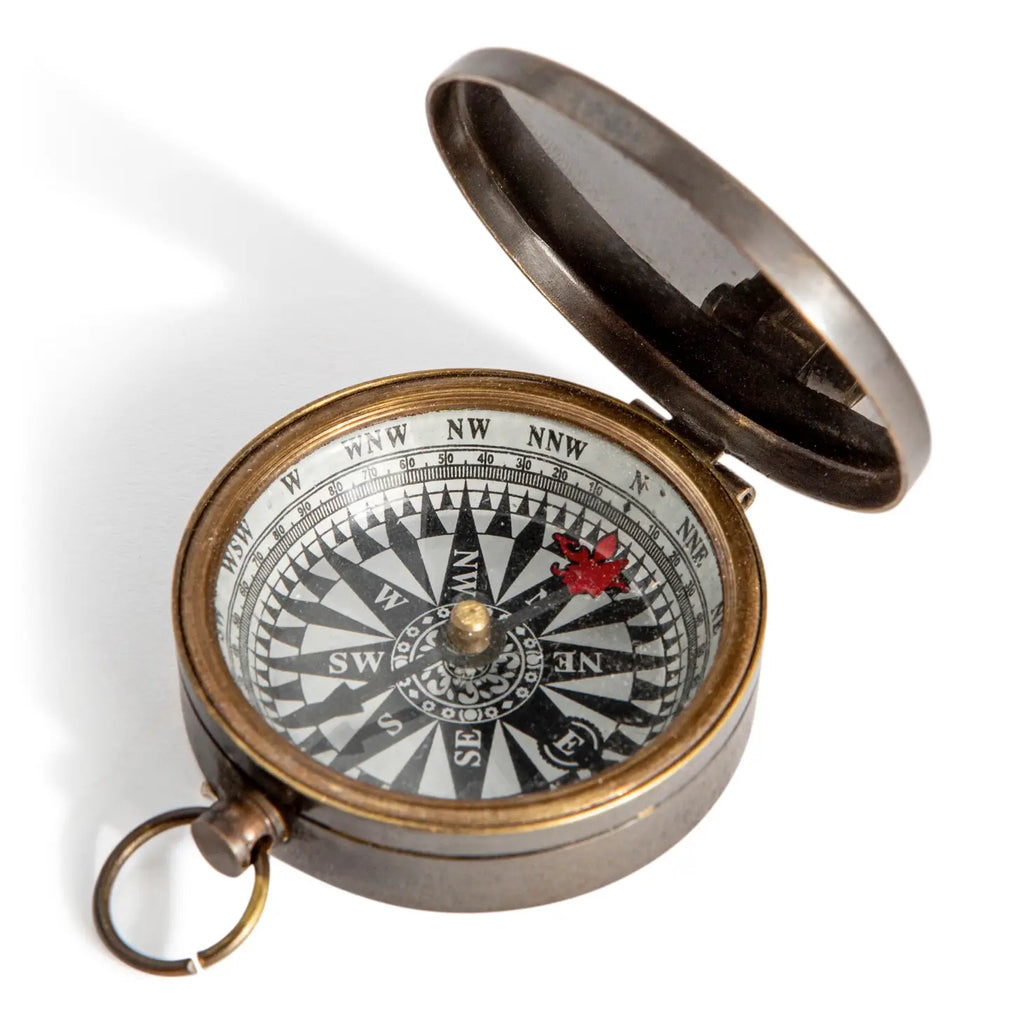 NEW Bronzed Mini Compass