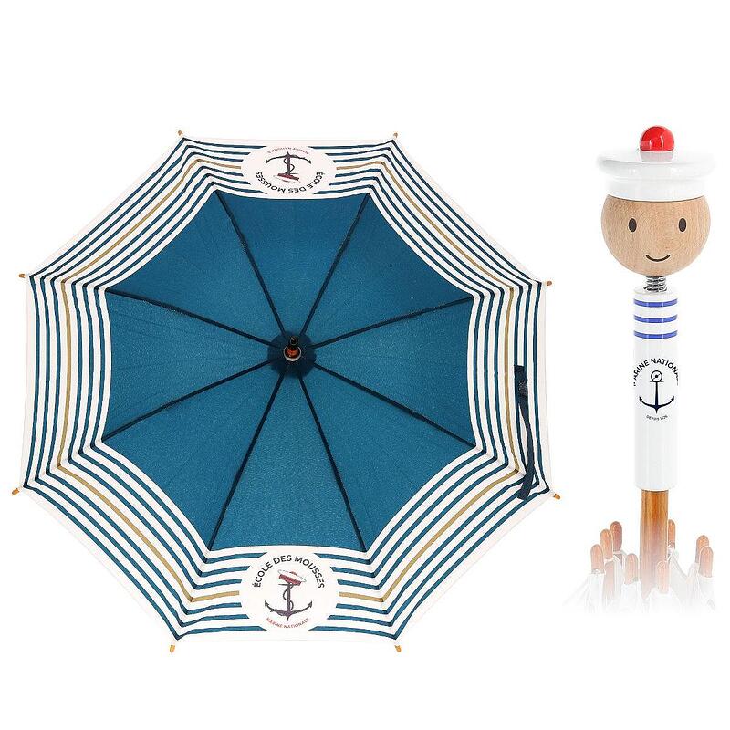 Wooden Umbrella- French Sailor