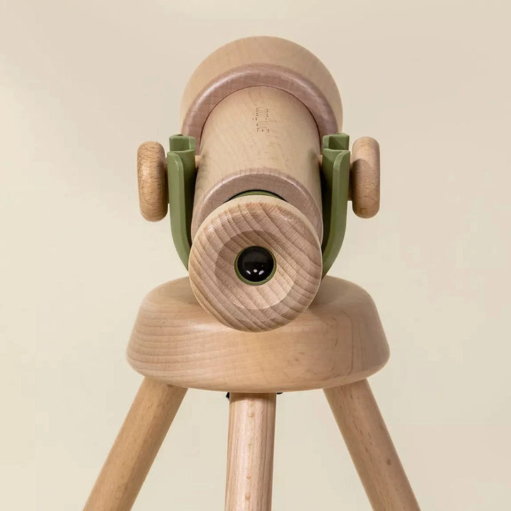 Wooden Tripod Telescope – 15x Zoom